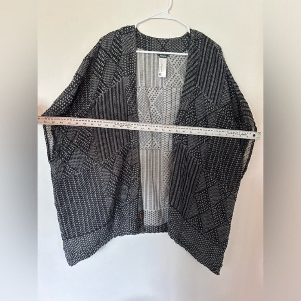 Roots Lightweight Open Drape Front Shawl Cardigan - Picture 7 of 9